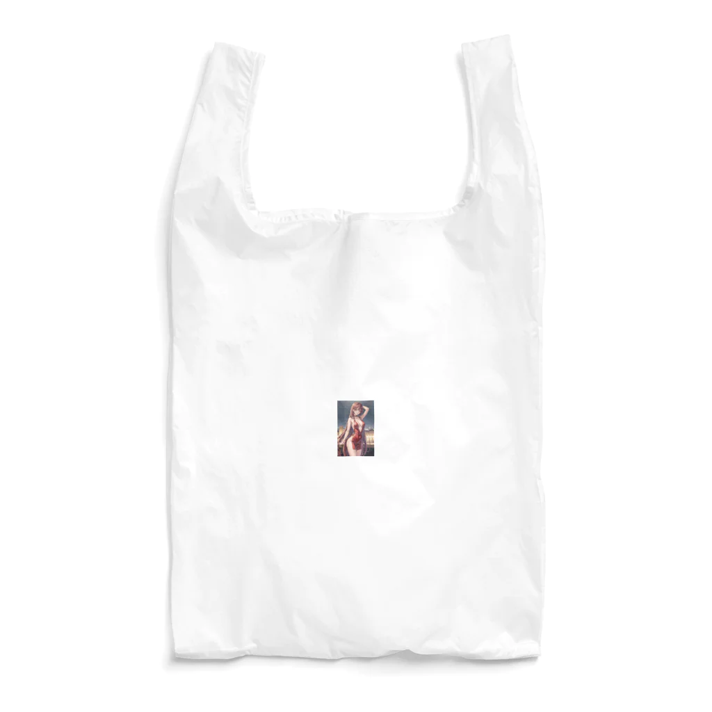 AI美女王国のドット絵しのぶちゃん Reusable Bag