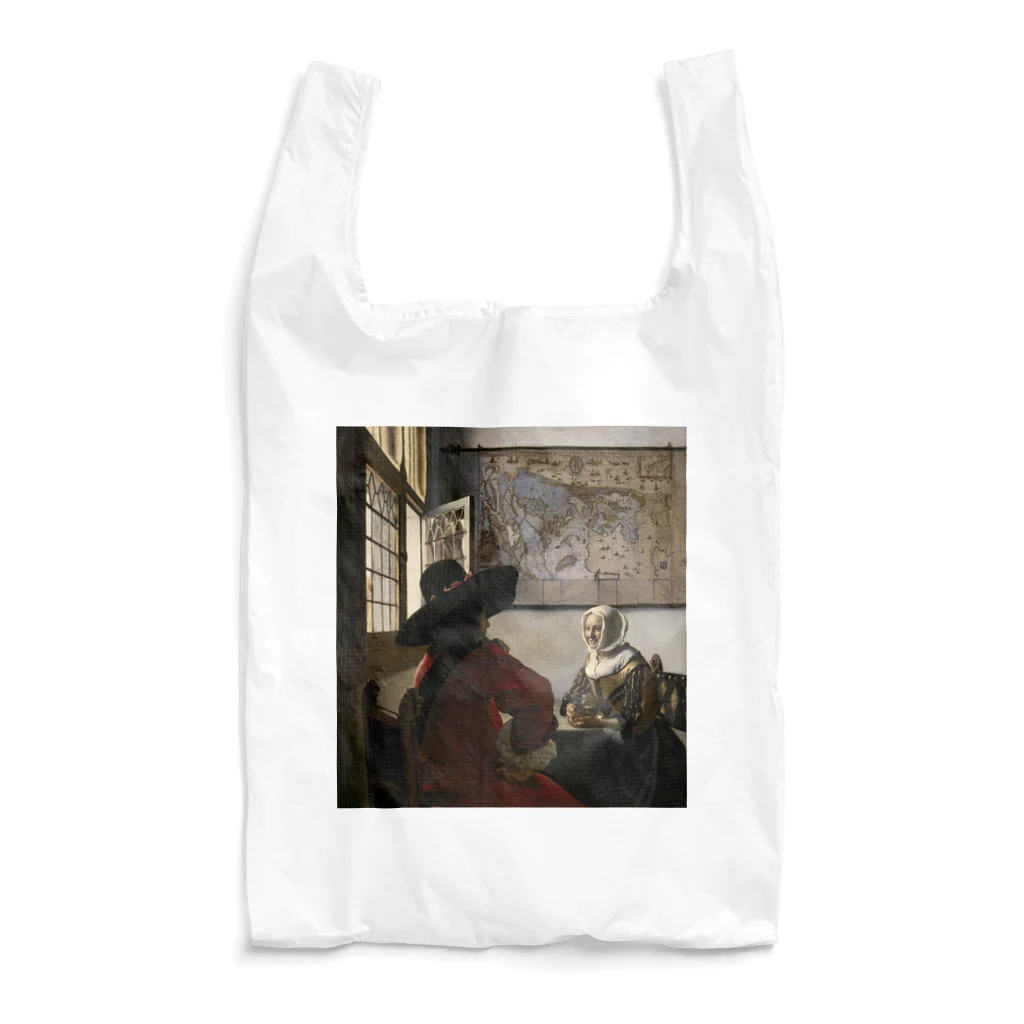 世界美術商店の兵士と笑う女 / Officer and Laughing Girl Reusable Bag