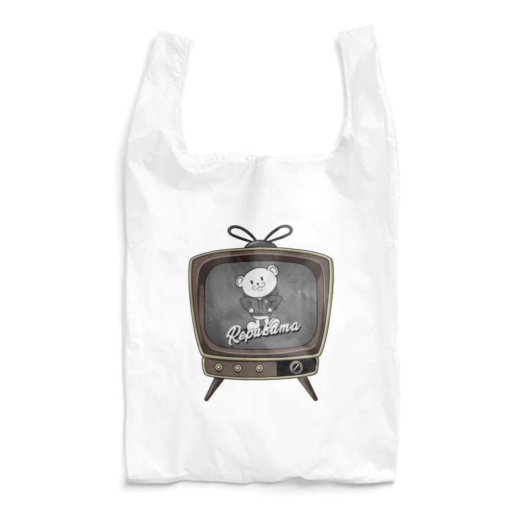 れぷちんのレトロアニメれぷくま Reusable Bag