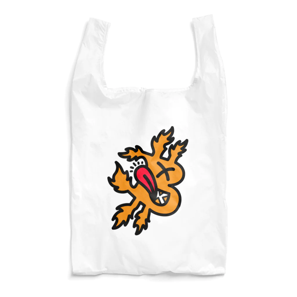 BitPopArtのB - on Fire Reusable Bag