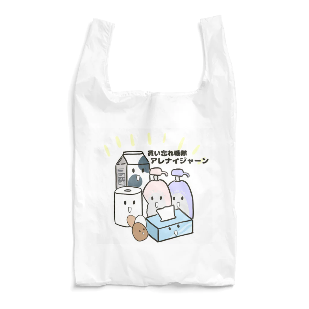 kimame_chan SHOPの買い忘れ戦隊アレナイジャーン Reusable Bag