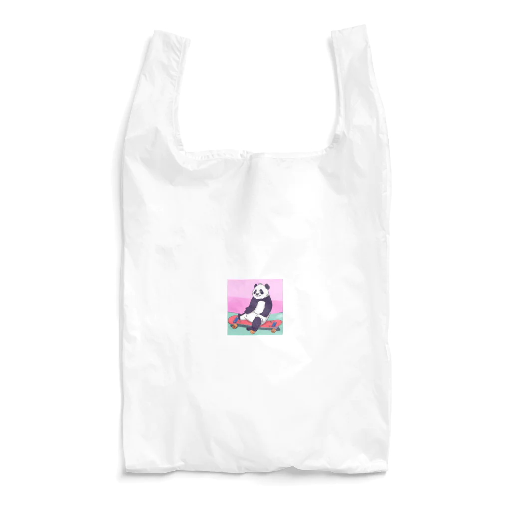 yacco-のお店のある日のぱんだ Reusable Bag