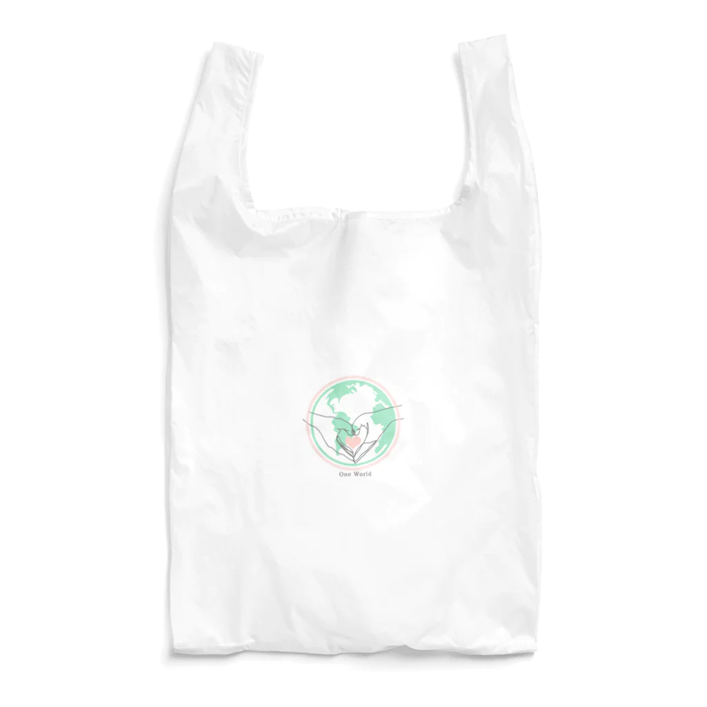 HERO【占う人】公式オンラインショップのOne World これから地球は変わる Reusable Bag