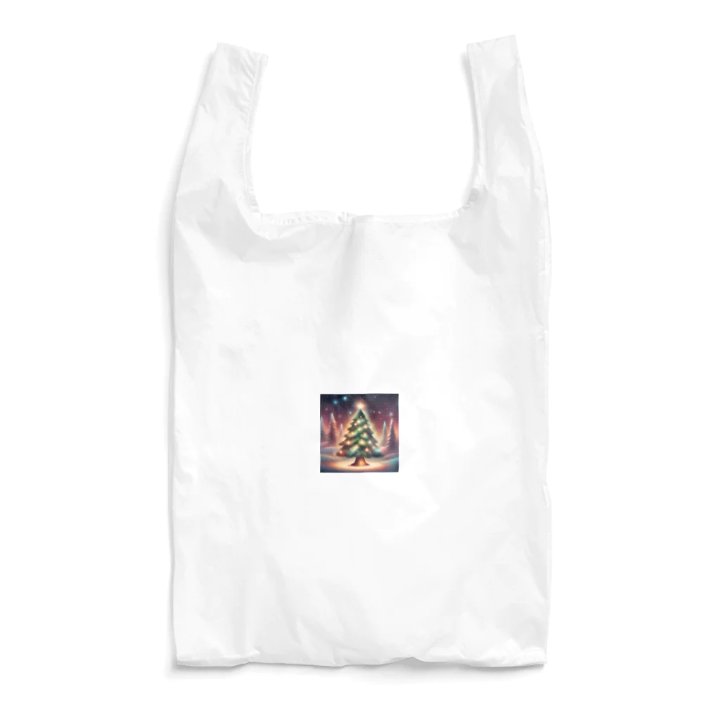 こまさんの幻想的なクリスマスツリー Reusable Bag