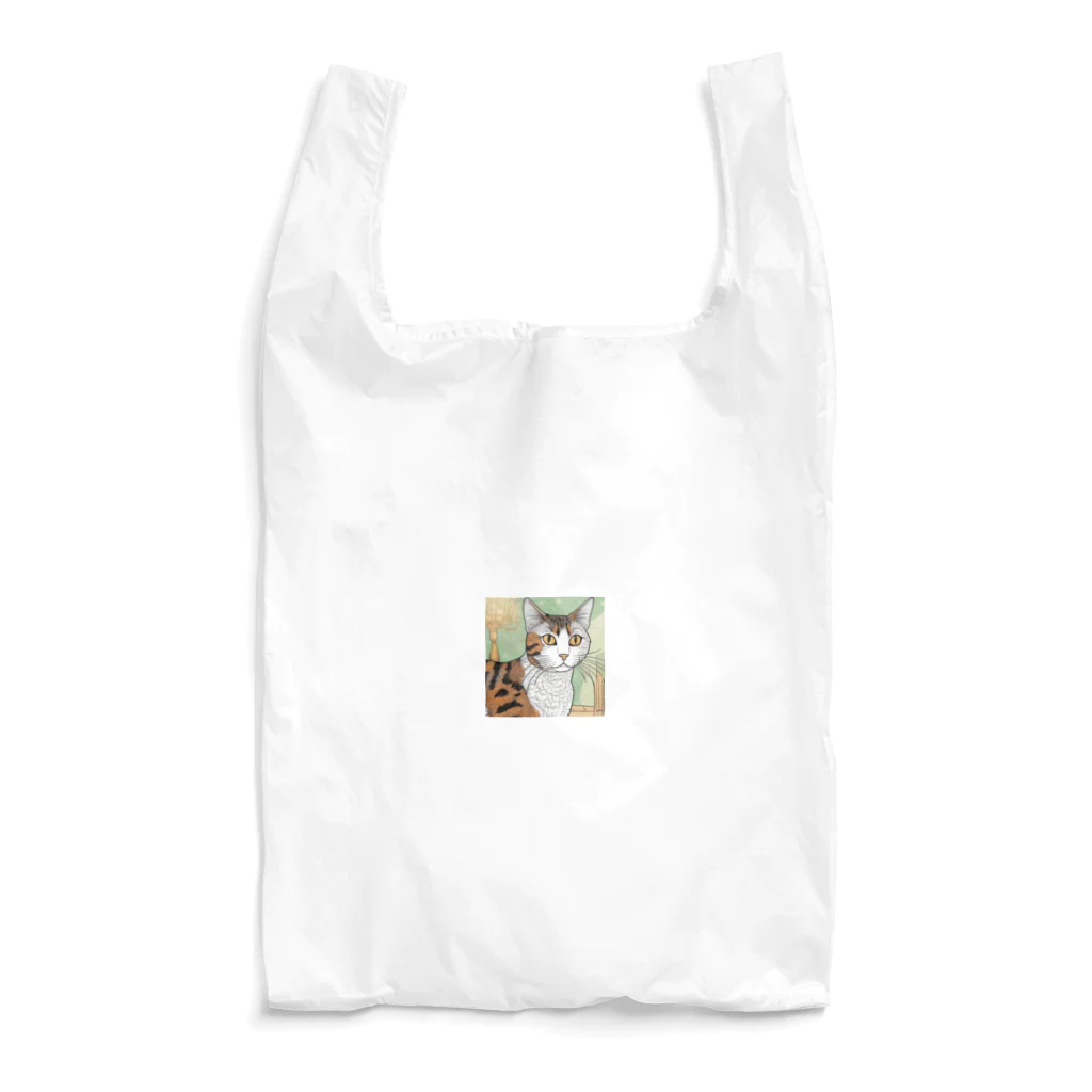 iyashi₋creatersのじっと見つめる猫 Reusable Bag