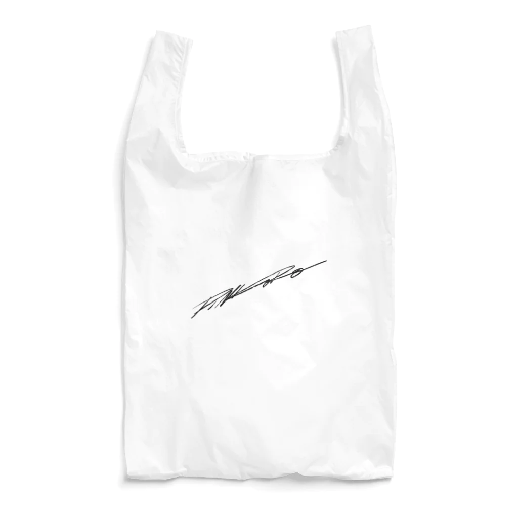 着ぐるみ＆calligraphyのPINKORO blackロゴ Reusable Bag