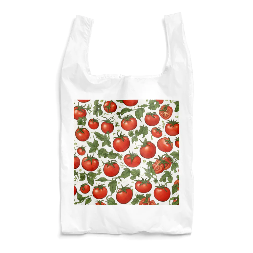 エルのショップのトマト Reusable Bag