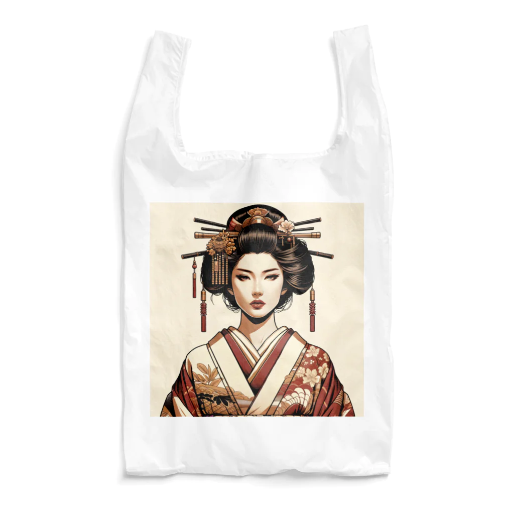 Emerald Canopyの和の粋を纏う、優美な姿Elegance in tradition, a vision of grace. Reusable Bag