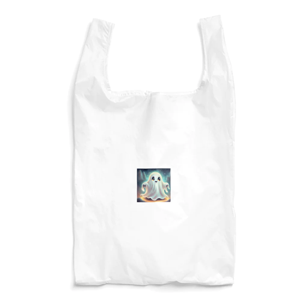 yusuke.shop1のかわいいおばけ Reusable Bag