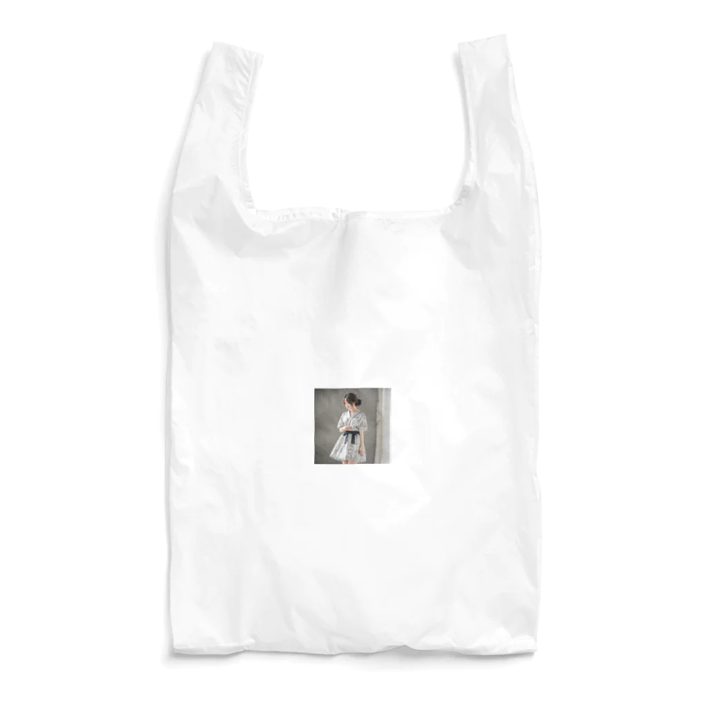 yusuke.shop1の物思いにふける女の子 Reusable Bag