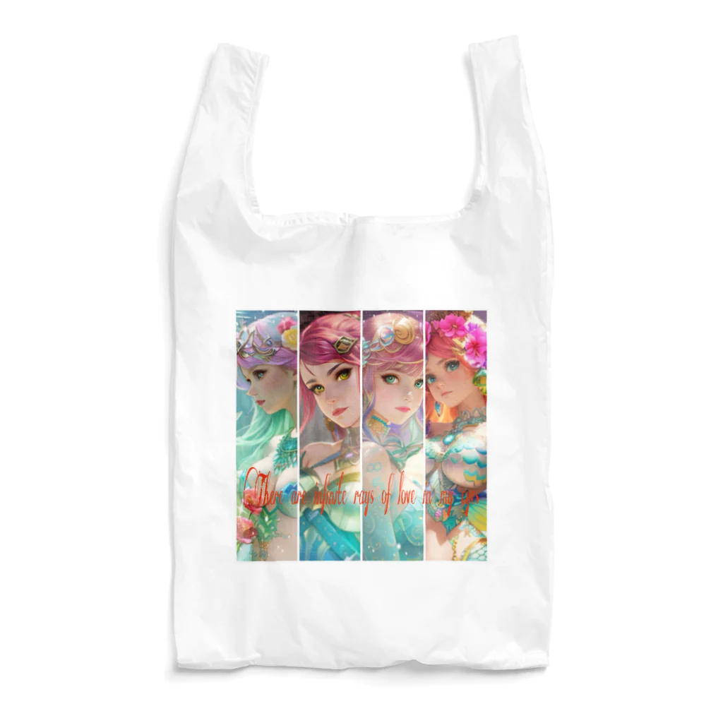 💖宇宙整体♪🌈♪こころからだチャンネル♪💖のThere are infinite rays of love in my eyes Reusable Bag