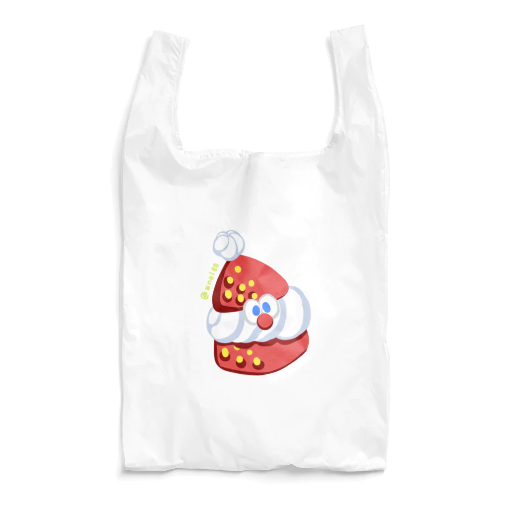 KAMI STOREのいちごサンタ🍓 Reusable Bag