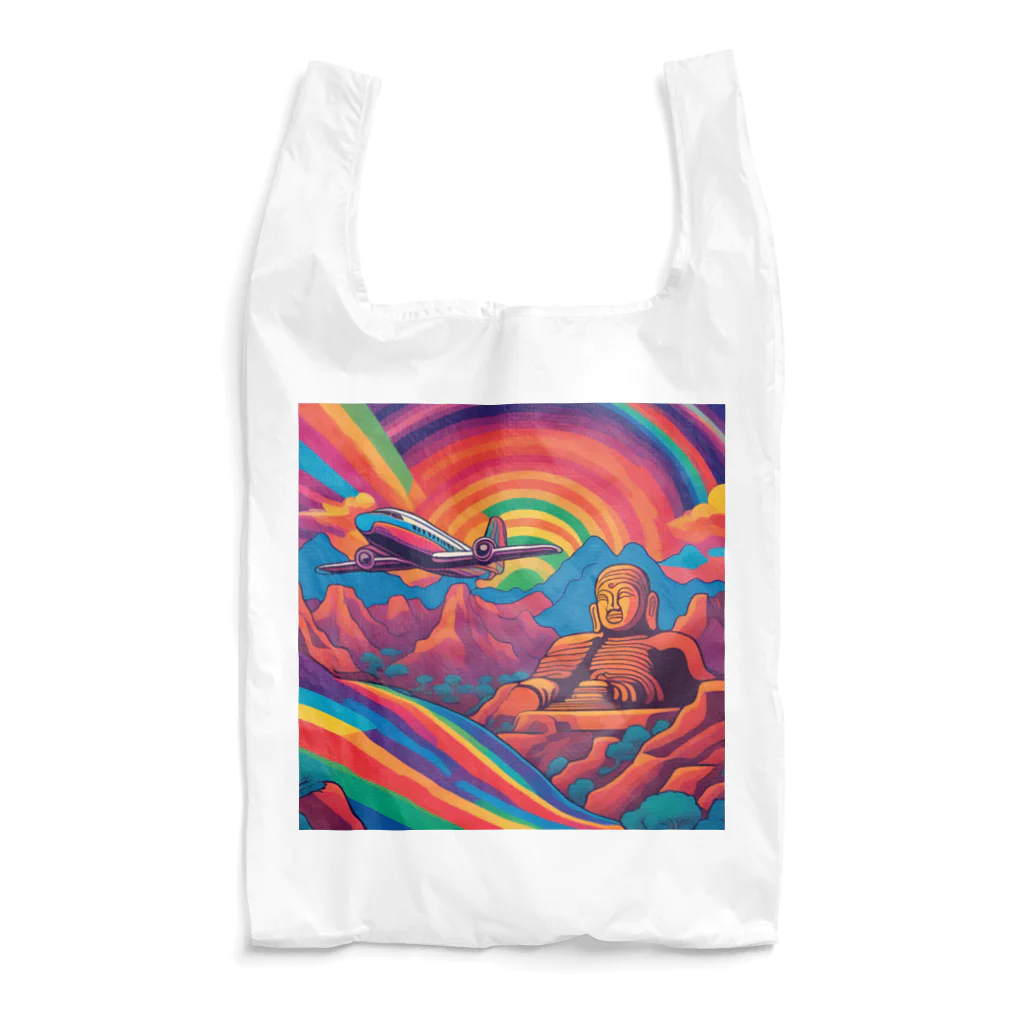 彩虎TigdolのPsychedelic history mix 3 Reusable Bag