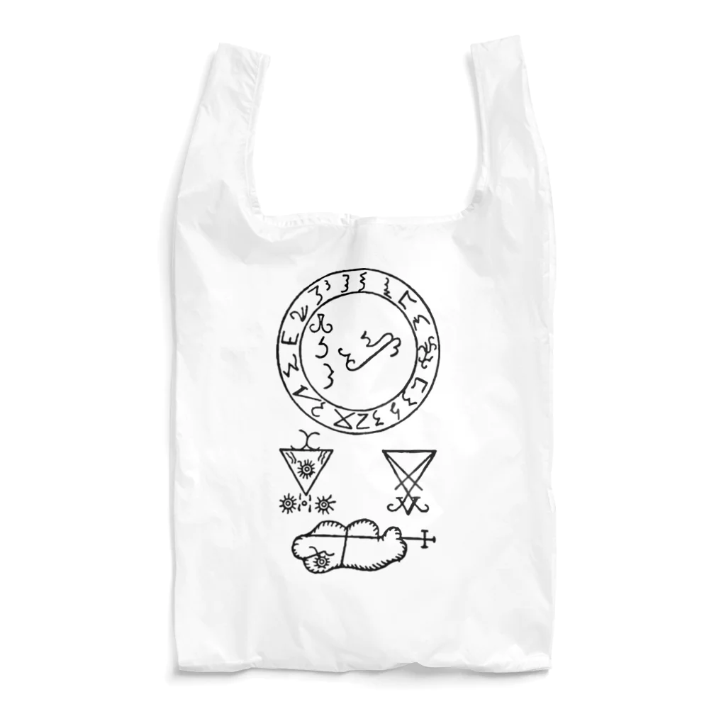 metao dzn【メタヲデザイン】のTHE SEAL OF LUCIFER Reusable Bag