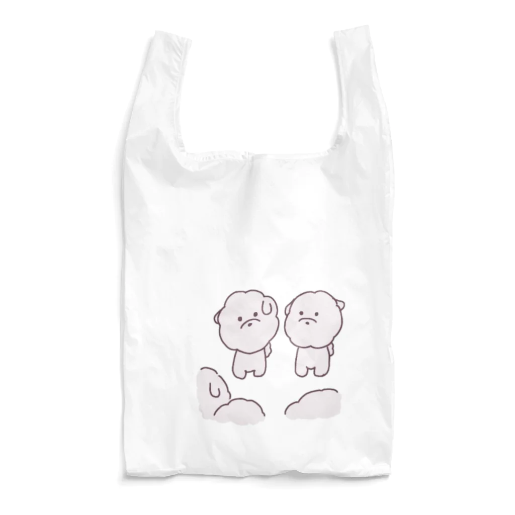 feee.co/フィー子(マーメイド)のふわもち犬の集い(井戸端会議) Reusable Bag