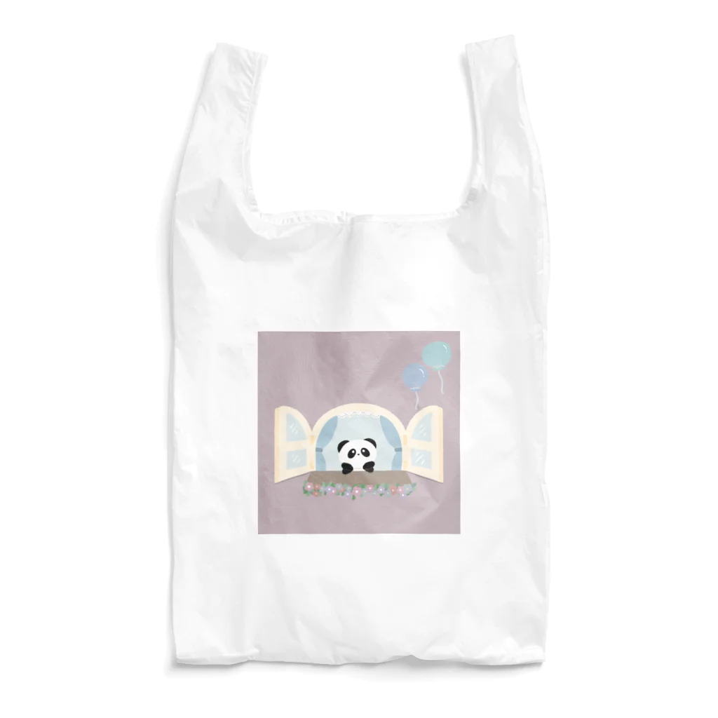 yukiのほのぼのパンダ Reusable Bag