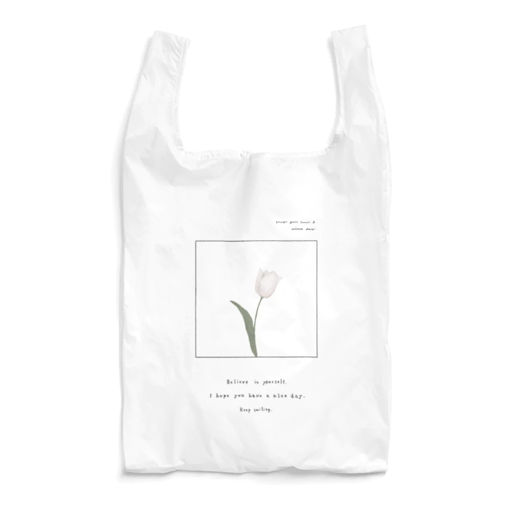 rilybiiのPowderpink tulip , Logoflame . Reusable Bag