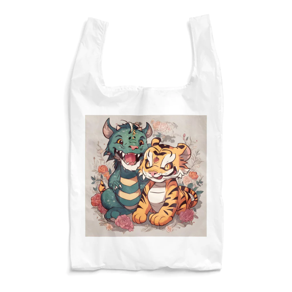 enryuu'sCLUBのPrettywithタイガー＆ドラゴン Reusable Bag