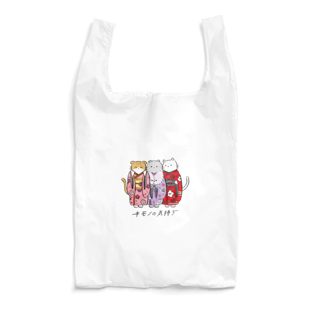 キモノネコの【キモノネコ】3姉妹 Reusable Bag