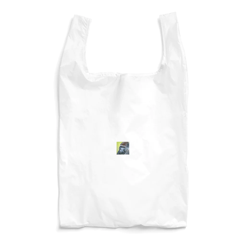 gabliel.の微笑むゴリラ Reusable Bag