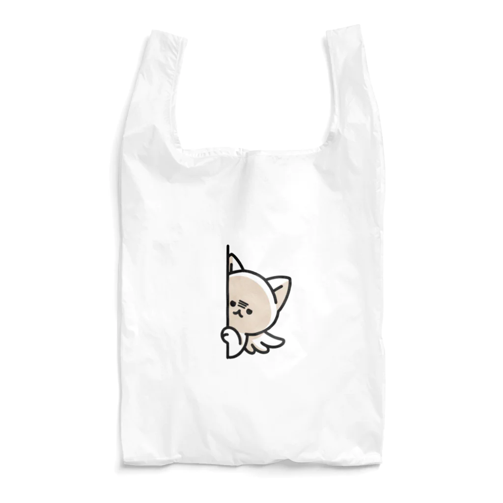 Mystery Cat Worldのじっと見つめるねこ Reusable Bag