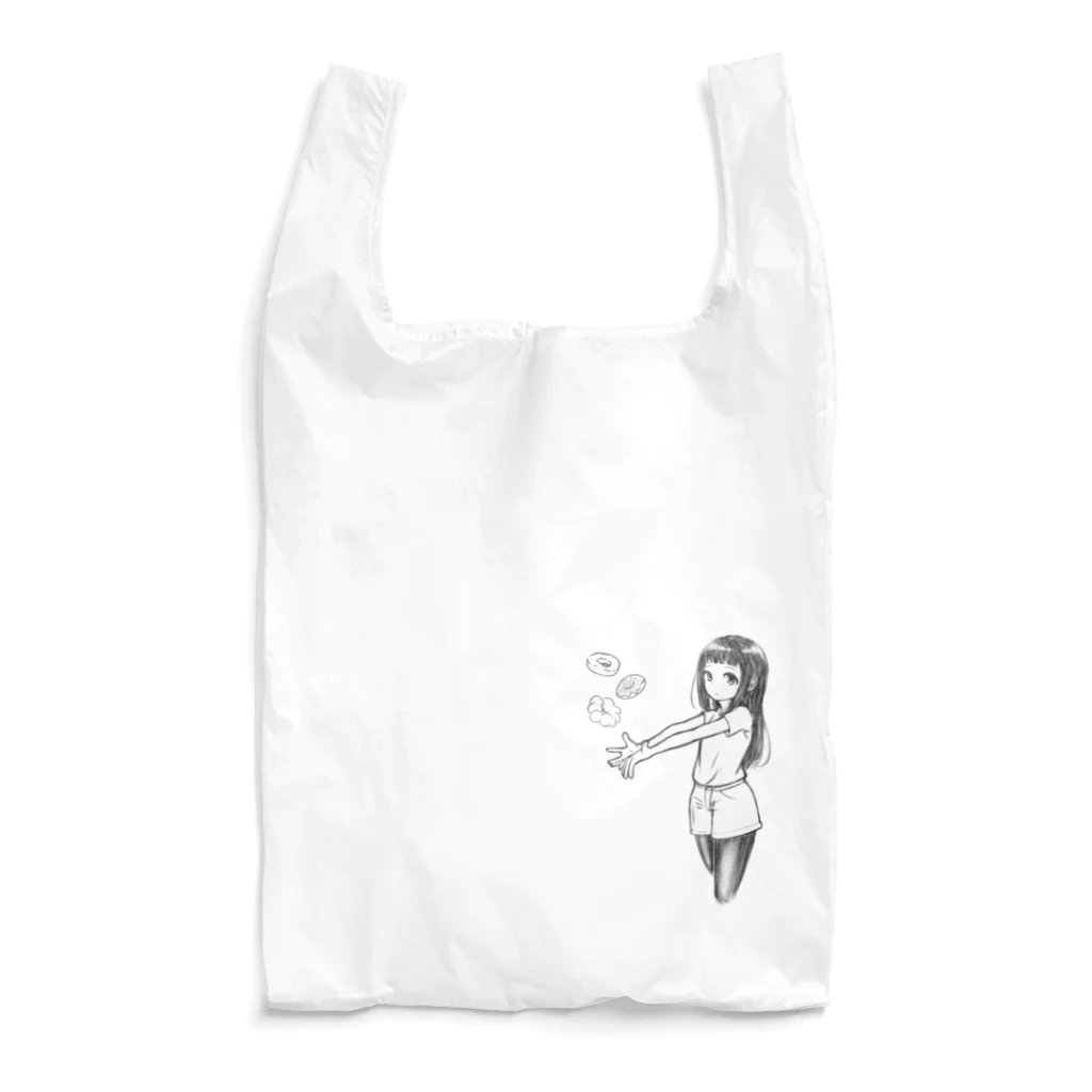 idomshiの副島ちゃん（ドーナツ） Reusable Bag