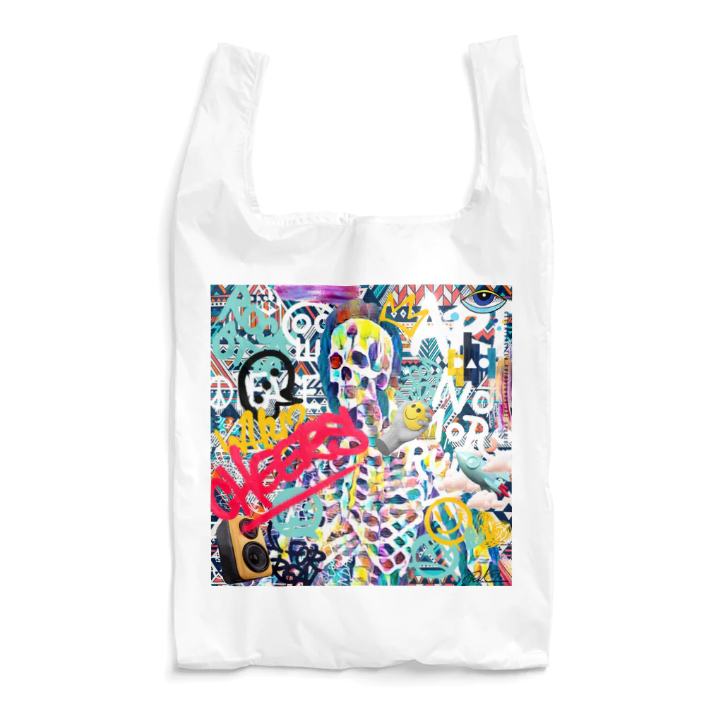 なちゅ楽ライフKAZOKUNOKISEKIのGAIKOTSU～RyokonishiNFT SELPHY Reusable Bag