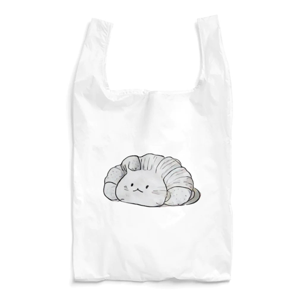 姫とすずり。のクロワッサンねこ Reusable Bag