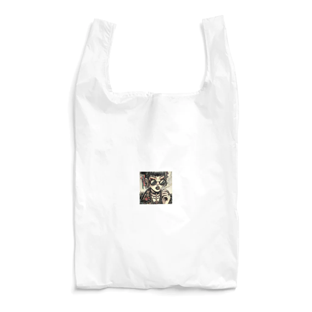 おふざけのパンク女2 Reusable Bag