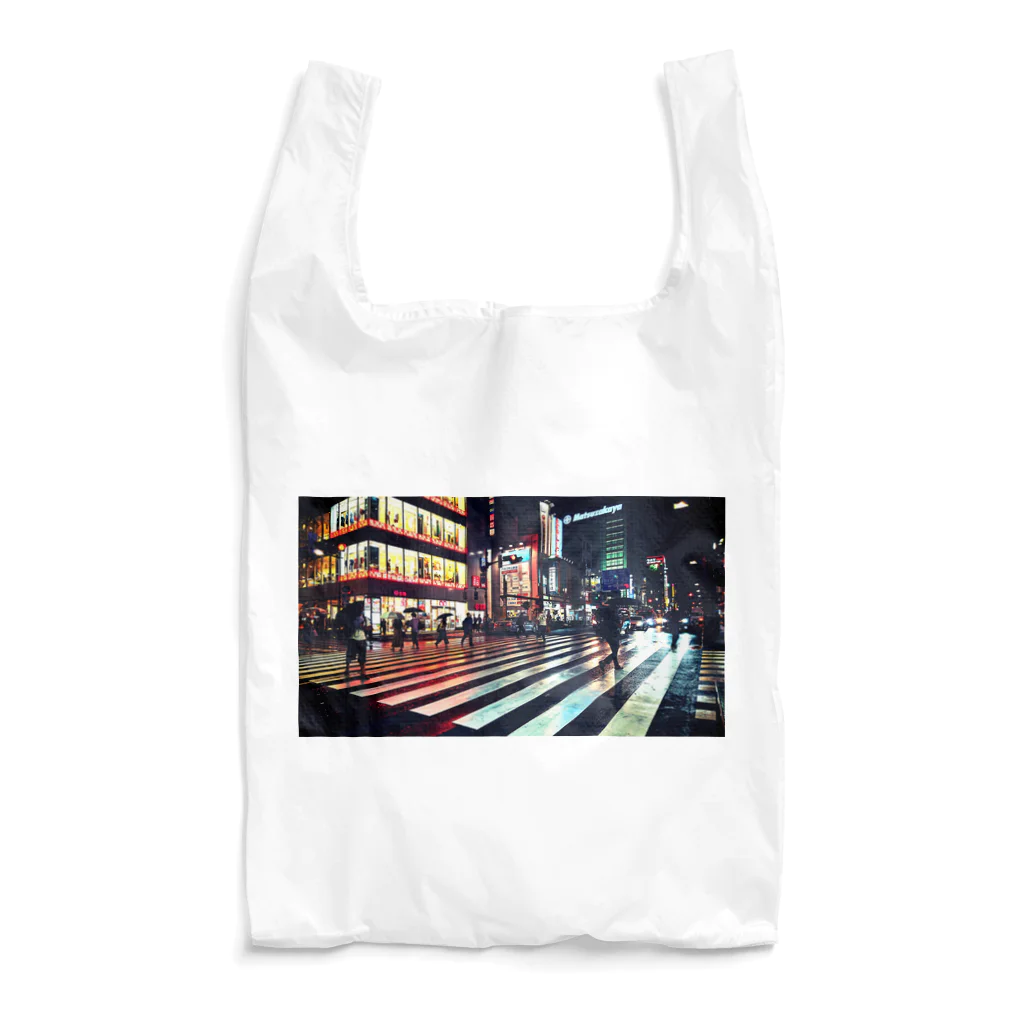 JINJIN_DRAMATIC_COMPANYの御徒町スクランブル交差点 Reusable Bag