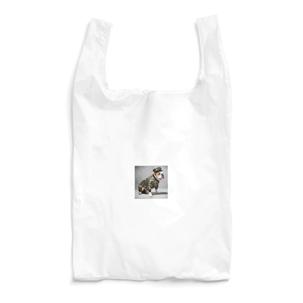 中原ひろふみのブルド軍曹 Reusable Bag