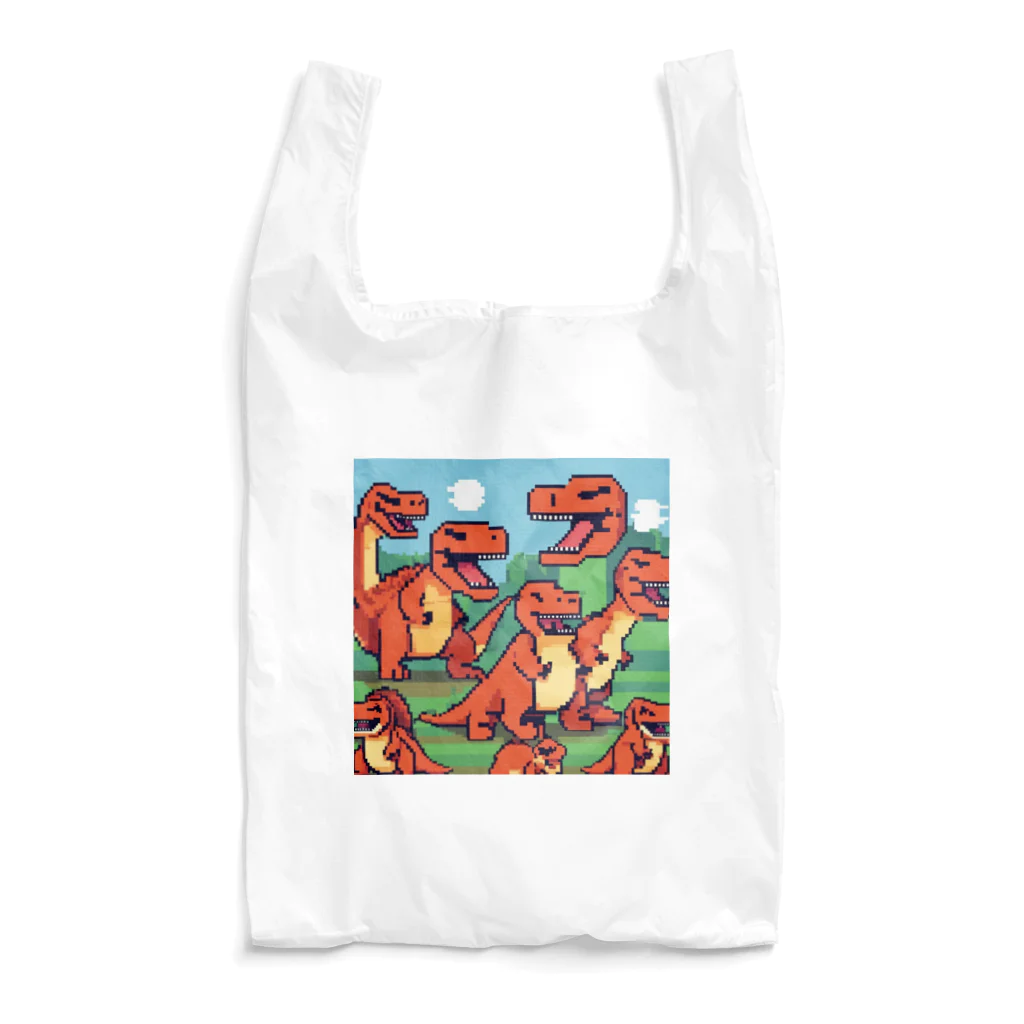 jj2424のティラノサウルス5 Reusable Bag