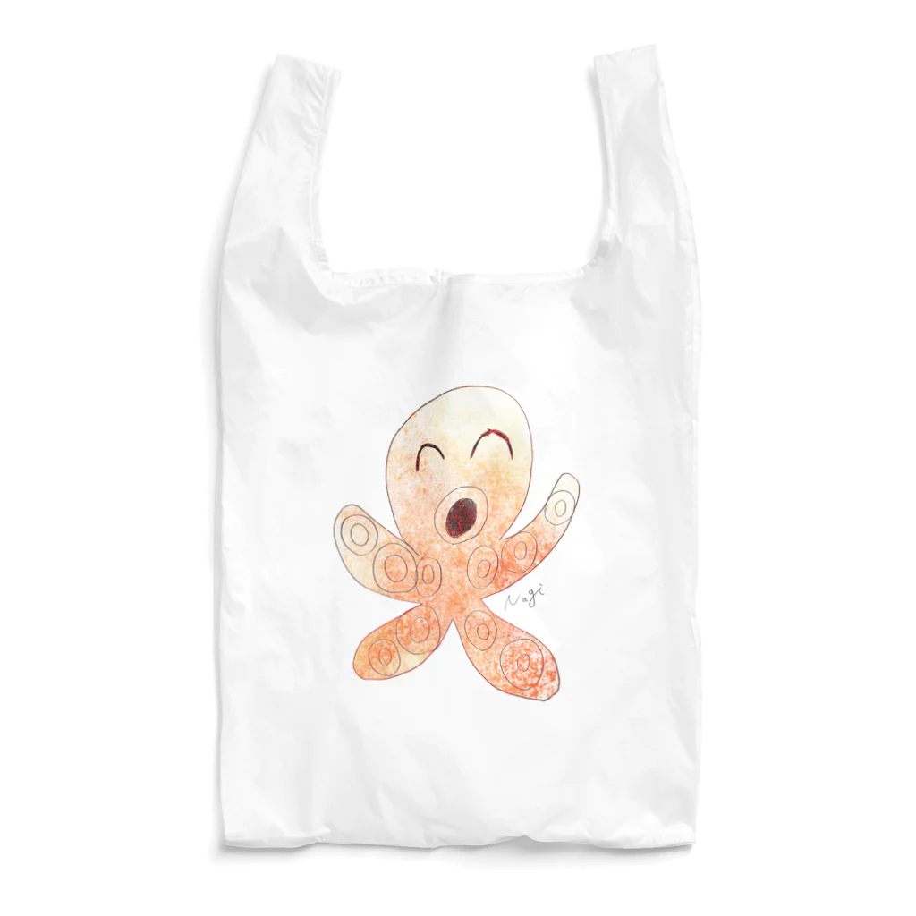 nagifukuのちびたこ Reusable Bag