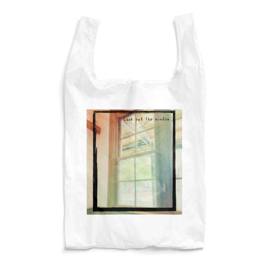 Fumi_noconocoのLook out the window Reusable Bag