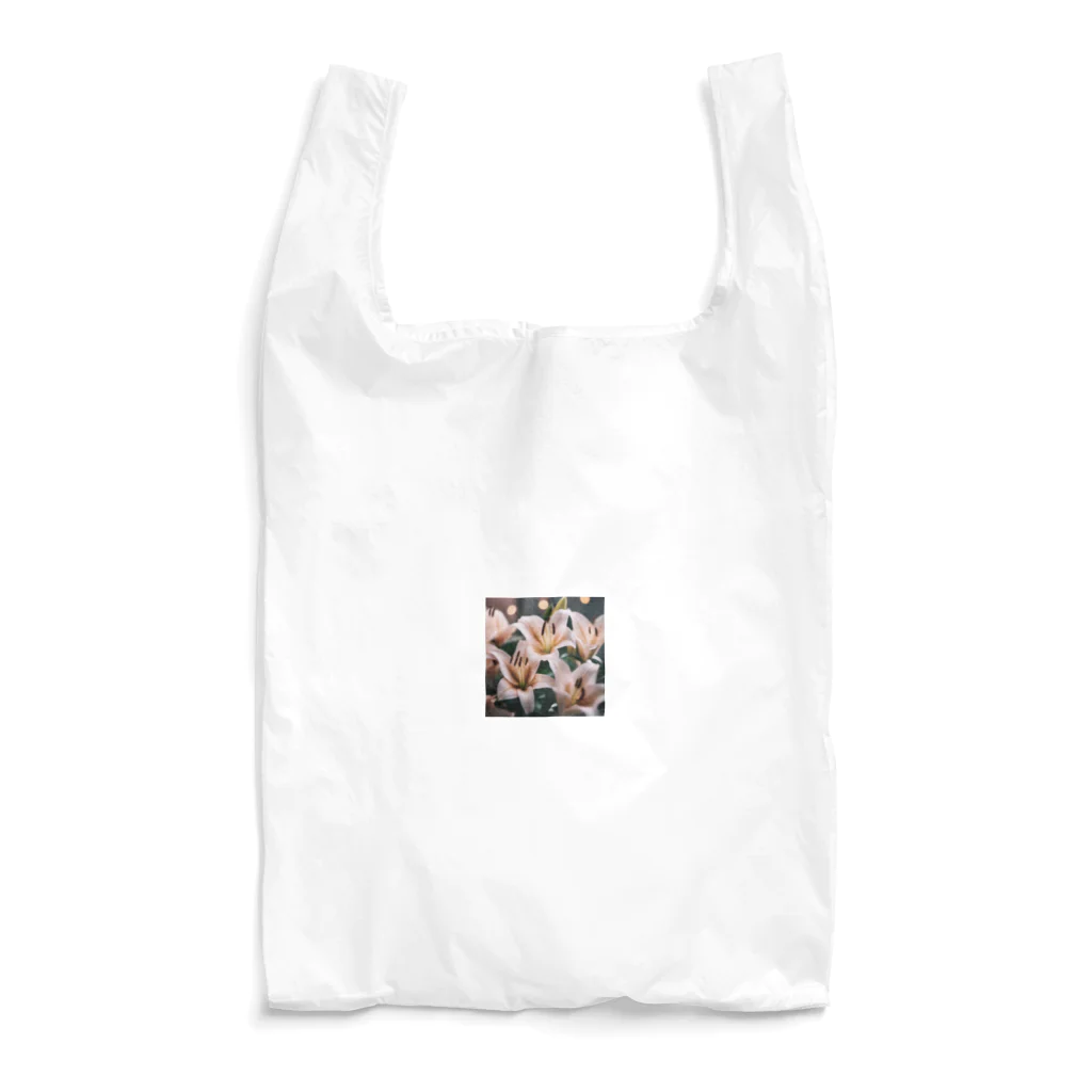 neat55のヒメユリの優雅な花弁 Reusable Bag