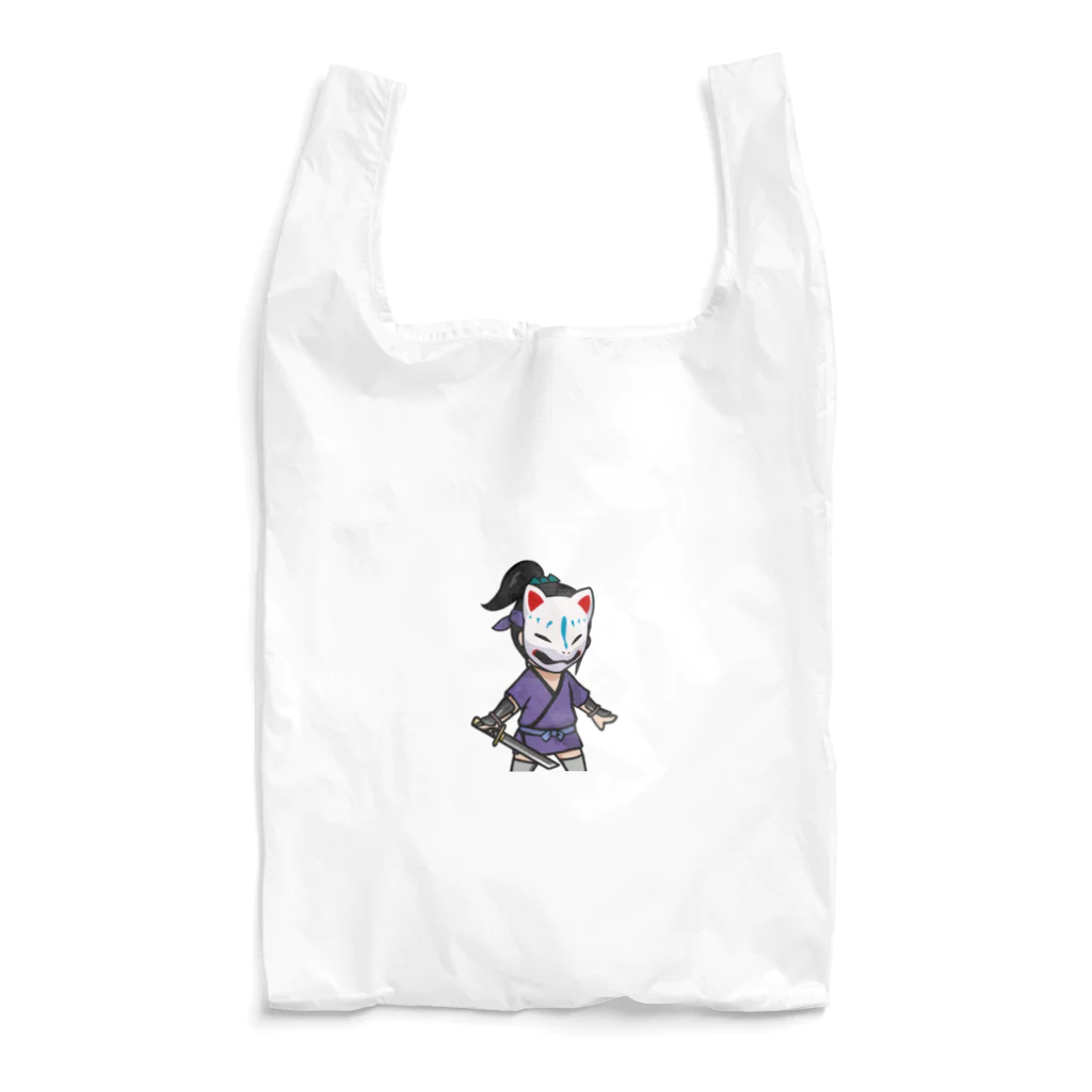 ninjayaの狐白（クリプト忍者） Reusable Bag