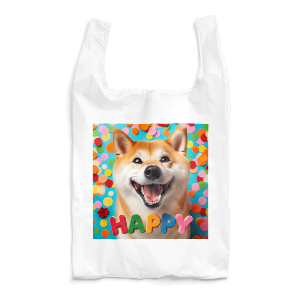 ANTARESの今日もハッピーな柴犬 Reusable Bag