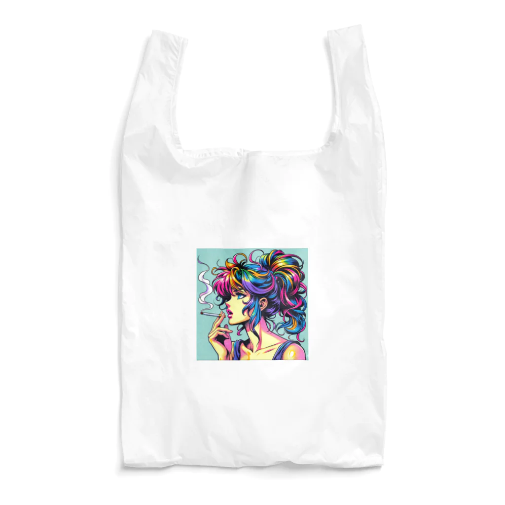 Sound17のタバコを吸う女性 Reusable Bag