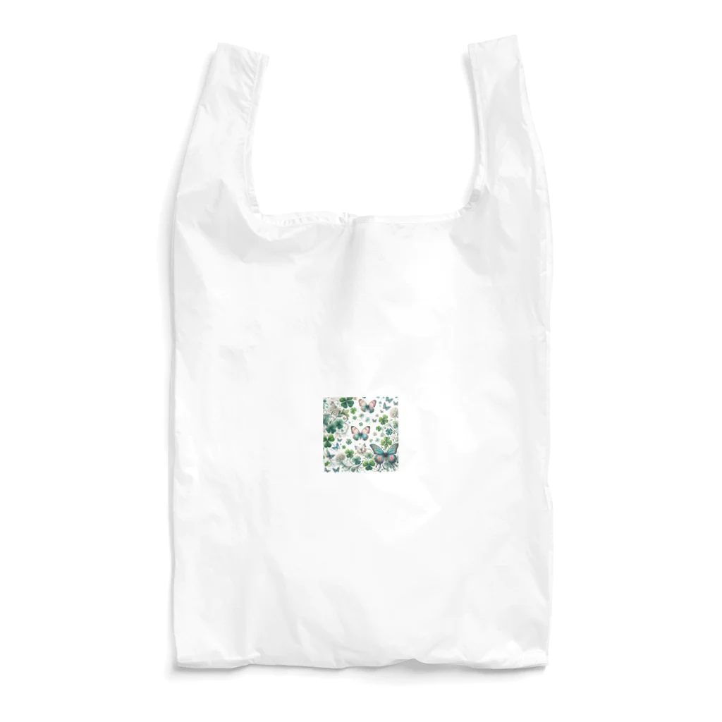 Lovers-chapelの四葉のクローバー Reusable Bag