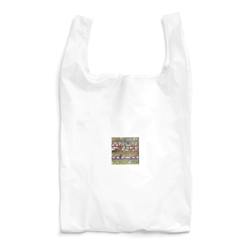 TAKASHIIのパレードで踊っている犬 Reusable Bag