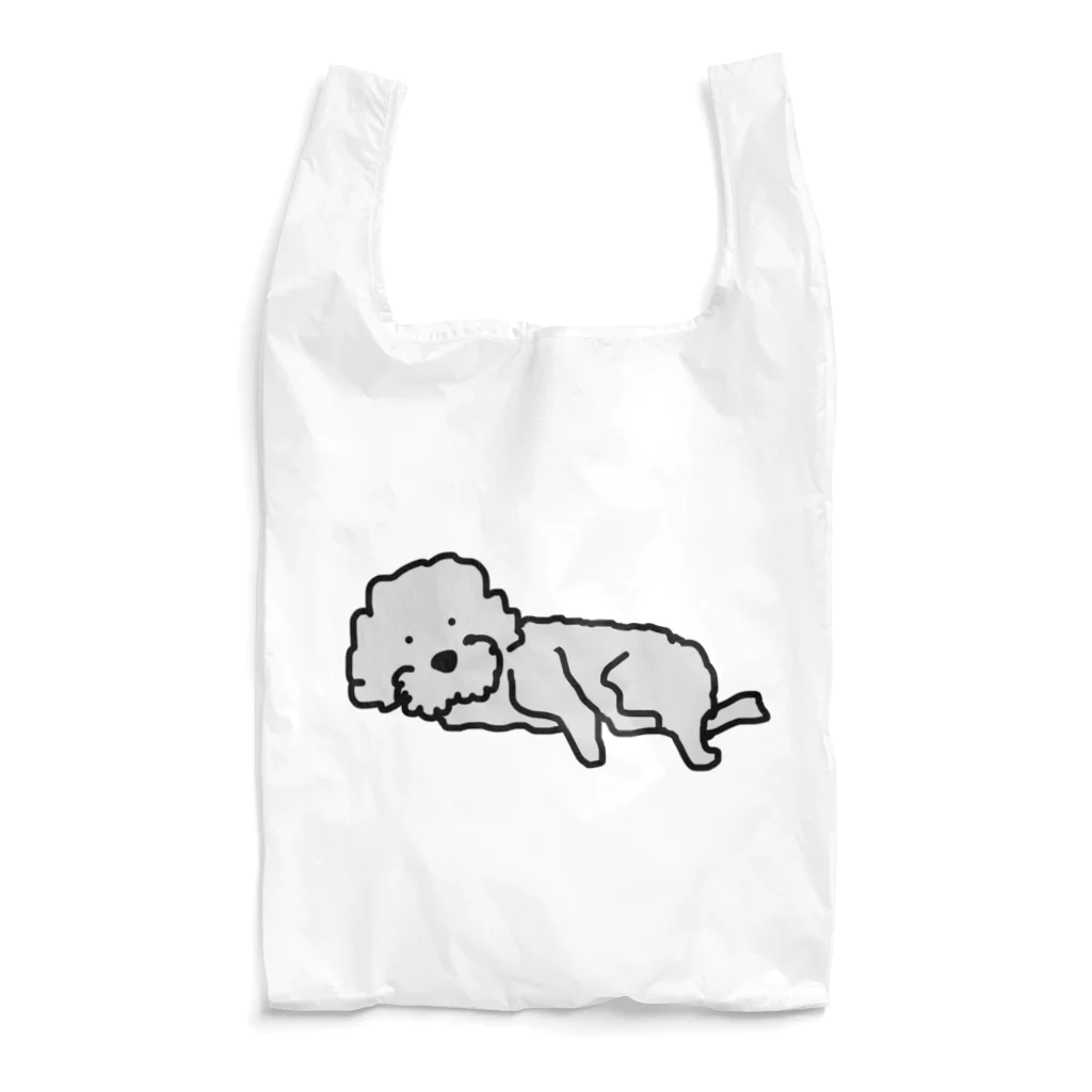 カール亭のなにか？とちょっ起きるワンさん　犬 Reusable Bag