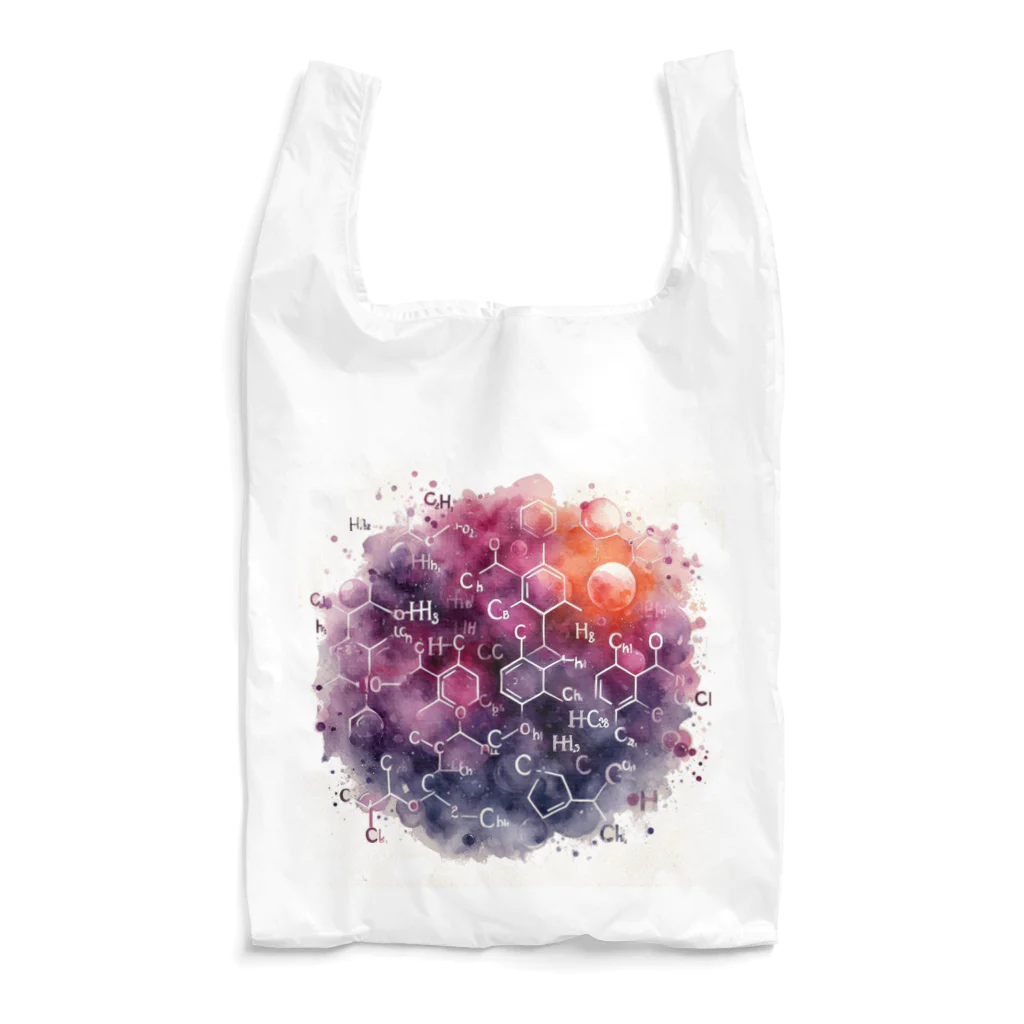 science closet（科学×ファッション）の惑星の化学反応式 Reusable Bag