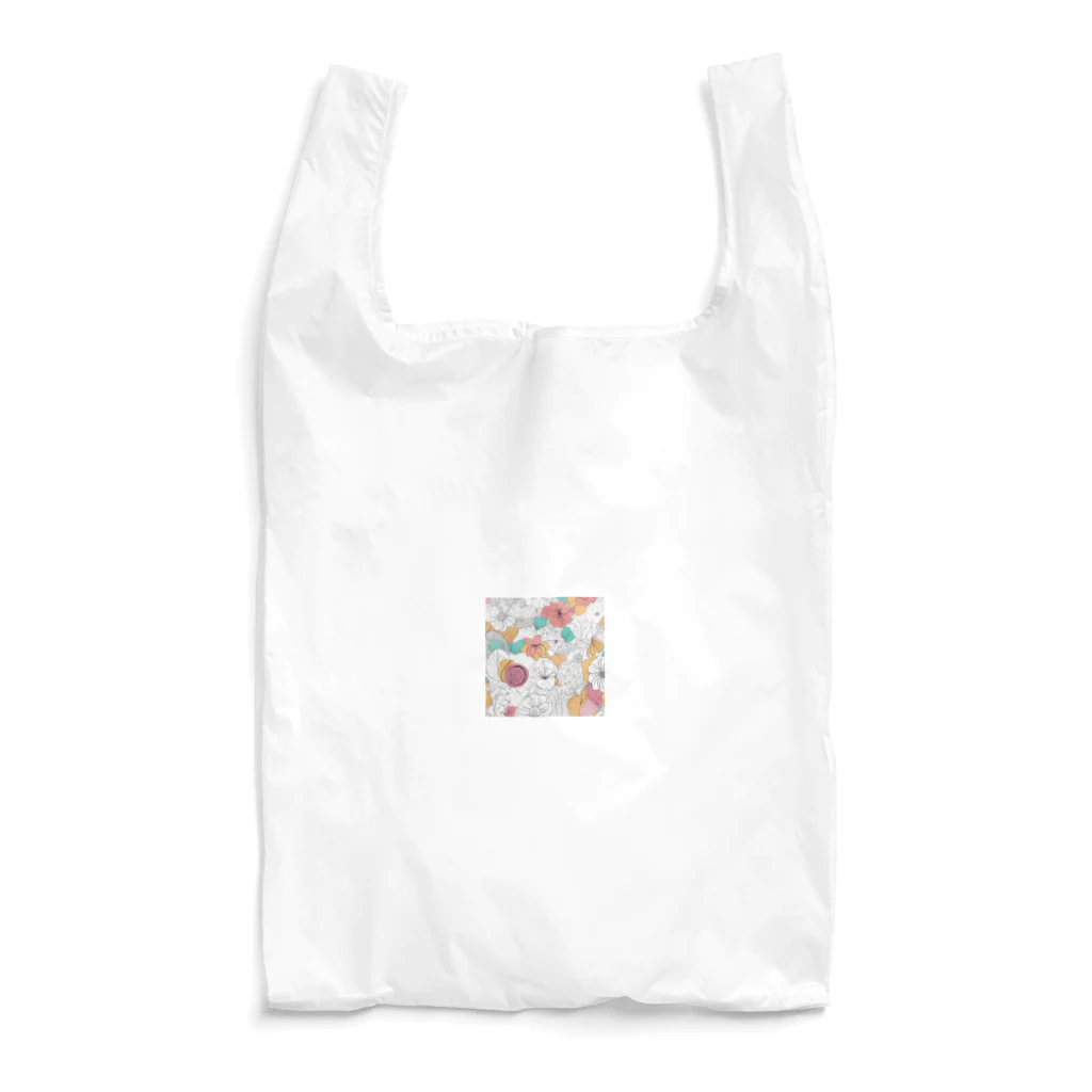 moko's merry shopのはなさき Reusable Bag