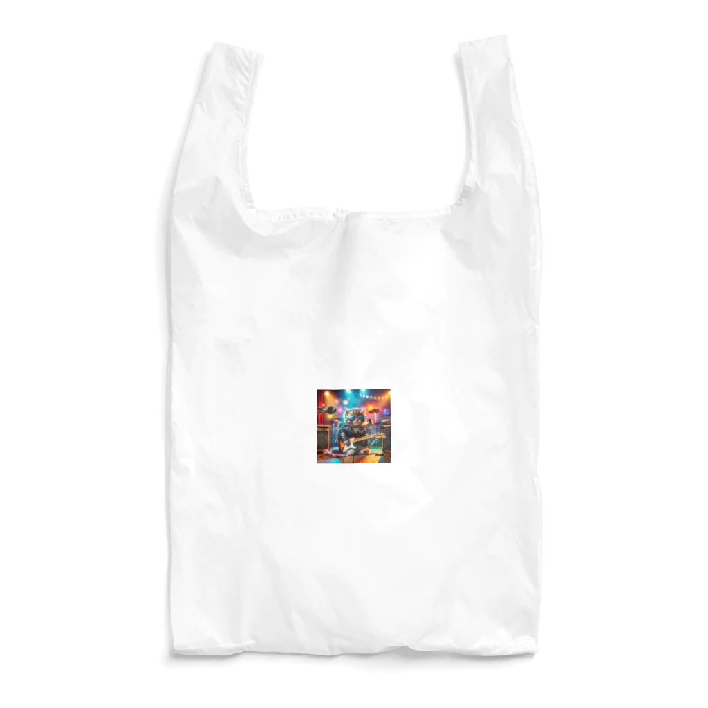 kazhiroの「ロック界の新星！かわいすぎる子猫ちゃんがミュージシャンデビュー！」 Reusable Bag