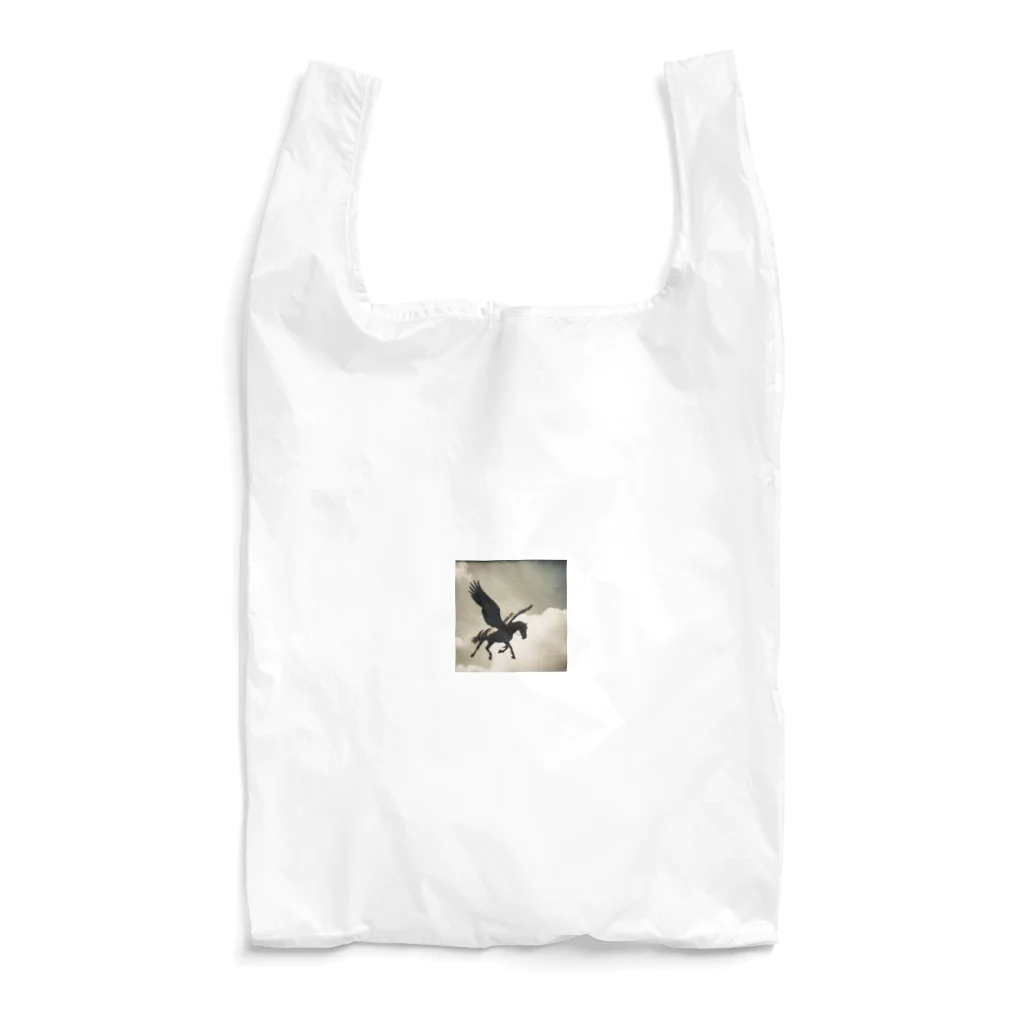 BaobabQuokkaの逆光ペガサス Reusable Bag