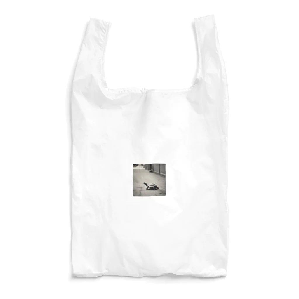 hinn-ketuの５、どこかの街で出会ったカメ Reusable Bag