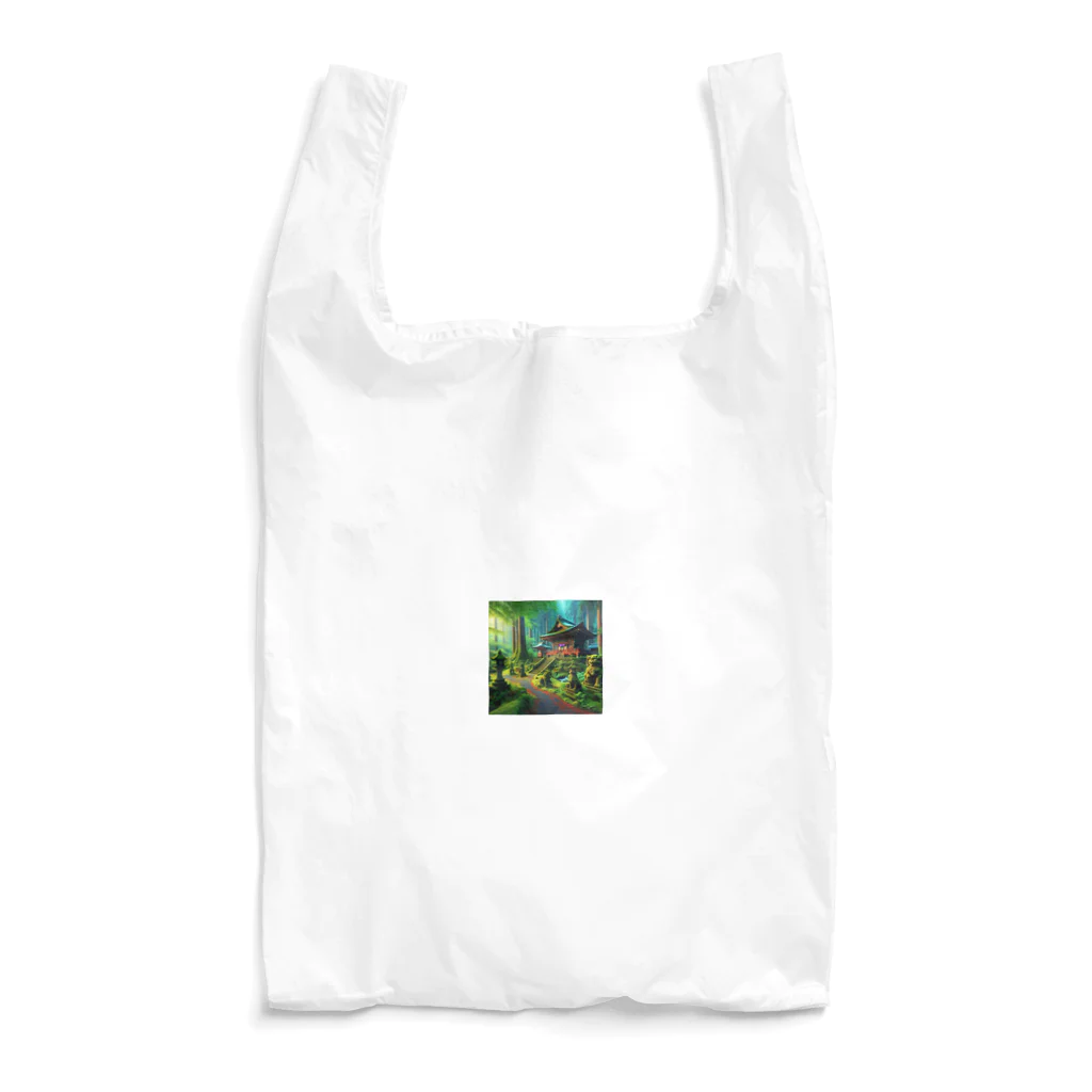 「動物ミリ屋」の新緑の癒し Reusable Bag