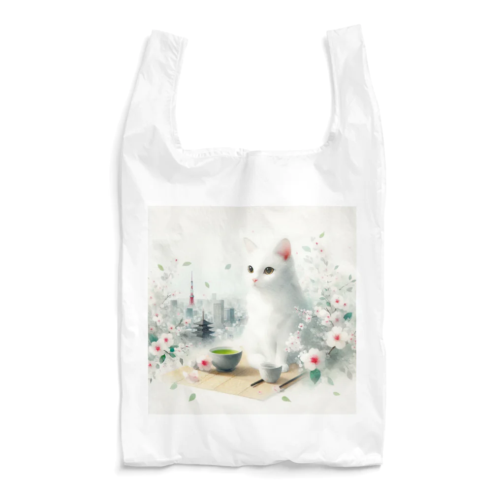 Patroの東京と猫 Reusable Bag