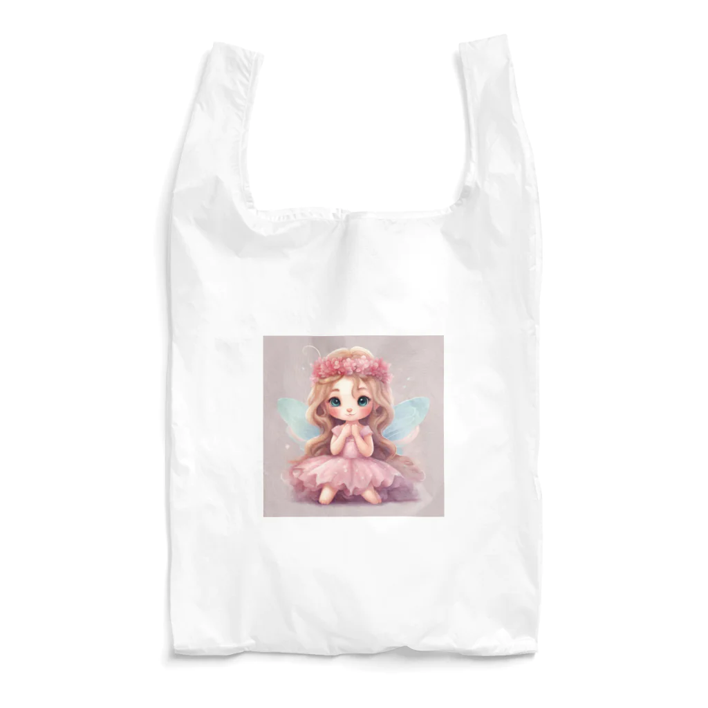 プリンゴブリンのピンクシー子さん Reusable Bag