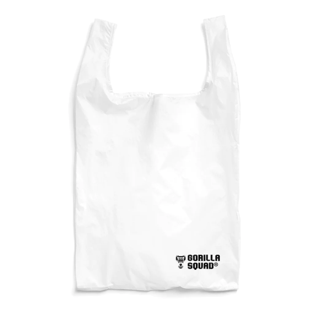 GORILLA SQUAD 公式ノベルティショップのGORILLA SQUAD ロゴ黒 Reusable Bag